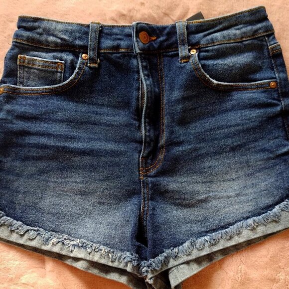 Short denim shorts, for women, Blue, size 9-29, Used like new - Picture 1 of 5